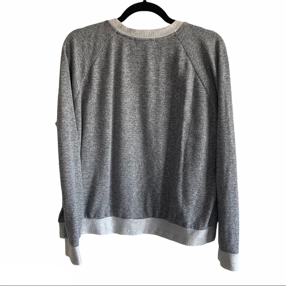 Whitney Eve Gray & Silver Grommet Pullover - Picture 2 of 8